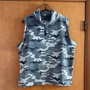 Camouflage Sleeveless Top